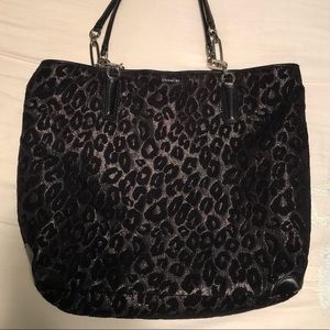 Coach Leopard Print Tote